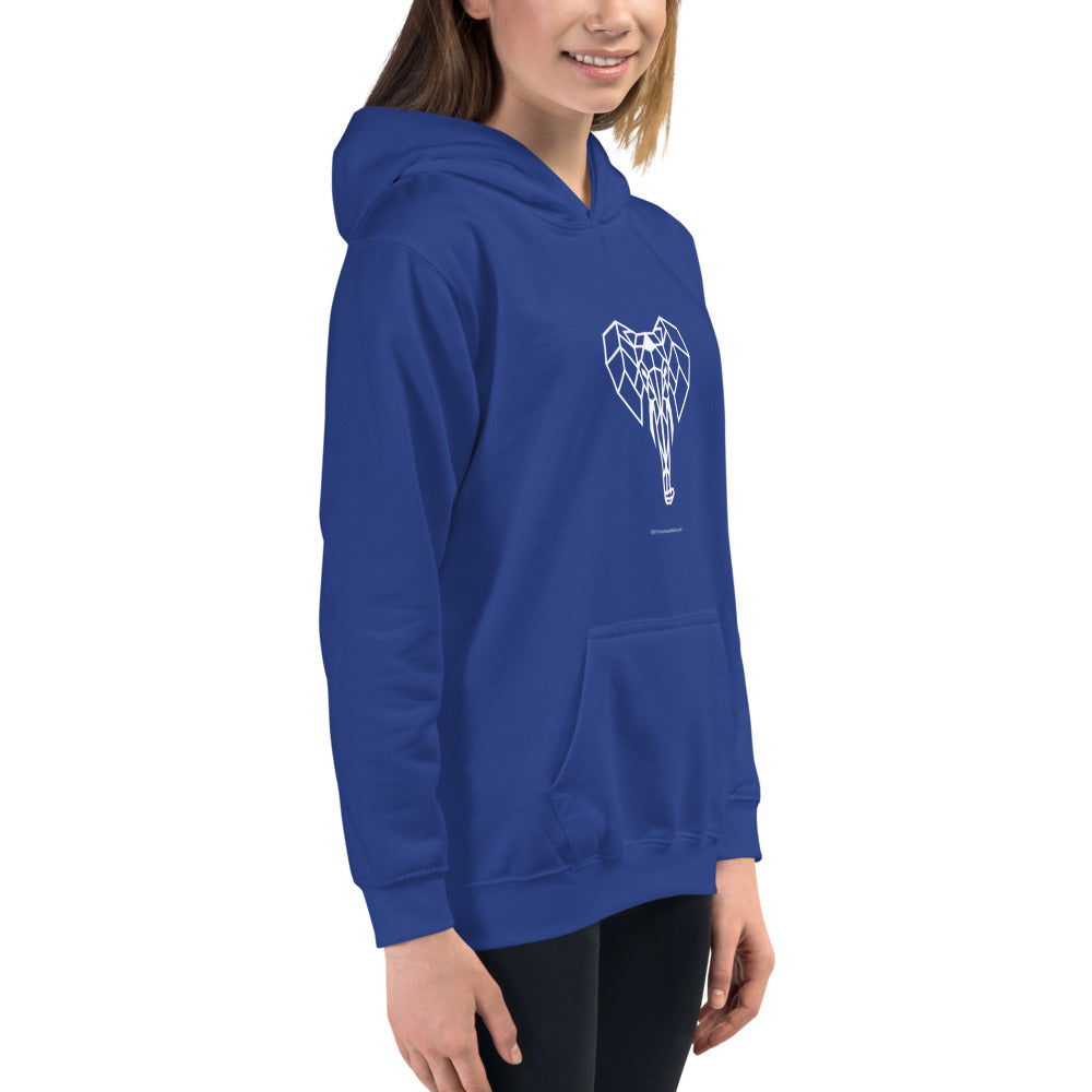 Elephant - Kids Hoodie - Unminced Words