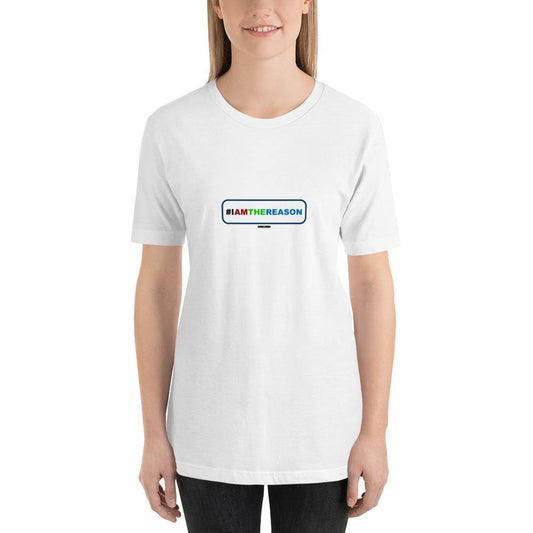 #IAMTHEREASON - Short-Sleeve Ladies' T-Shirt - Unminced Words