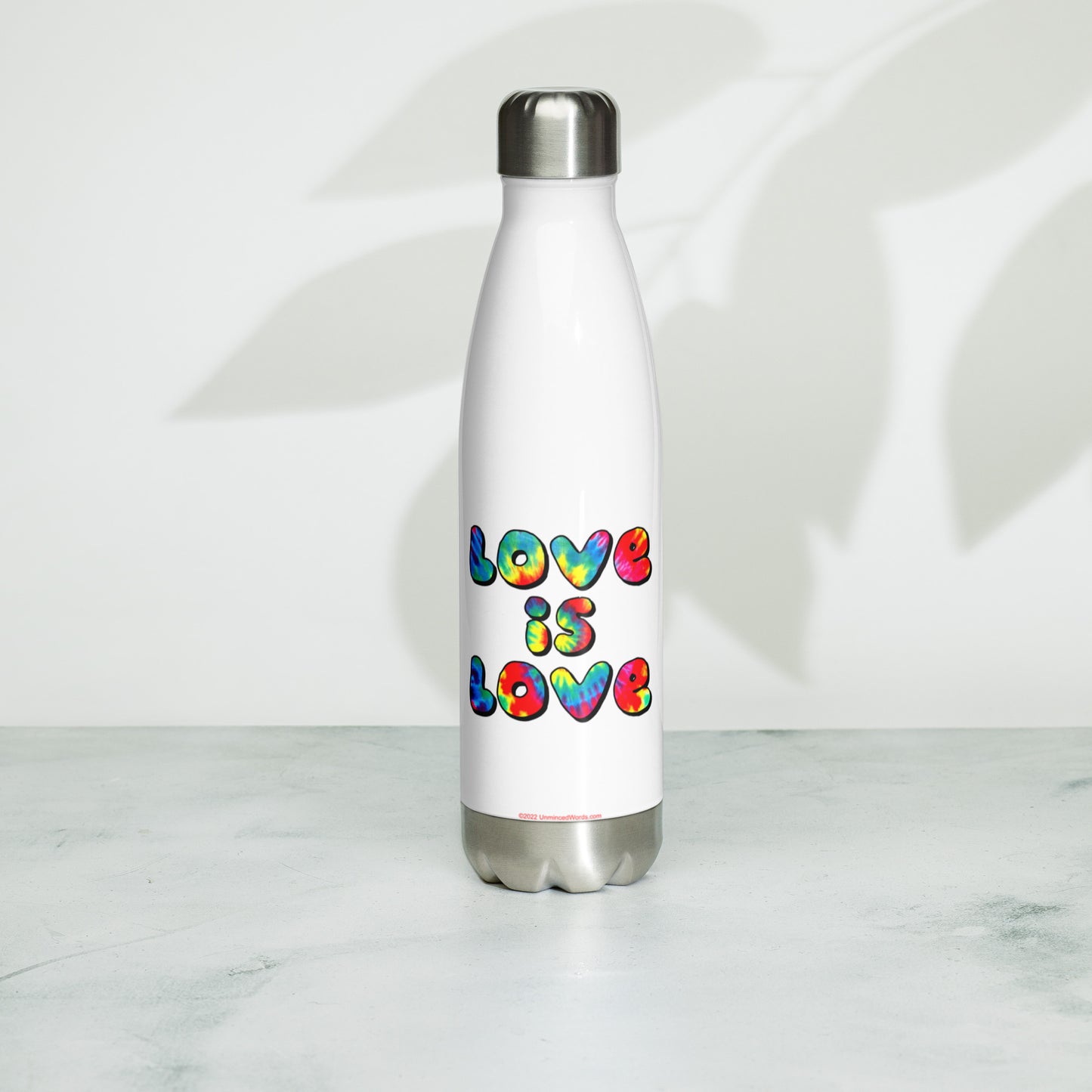 Love is Love - Stainless Steel Water Bottle