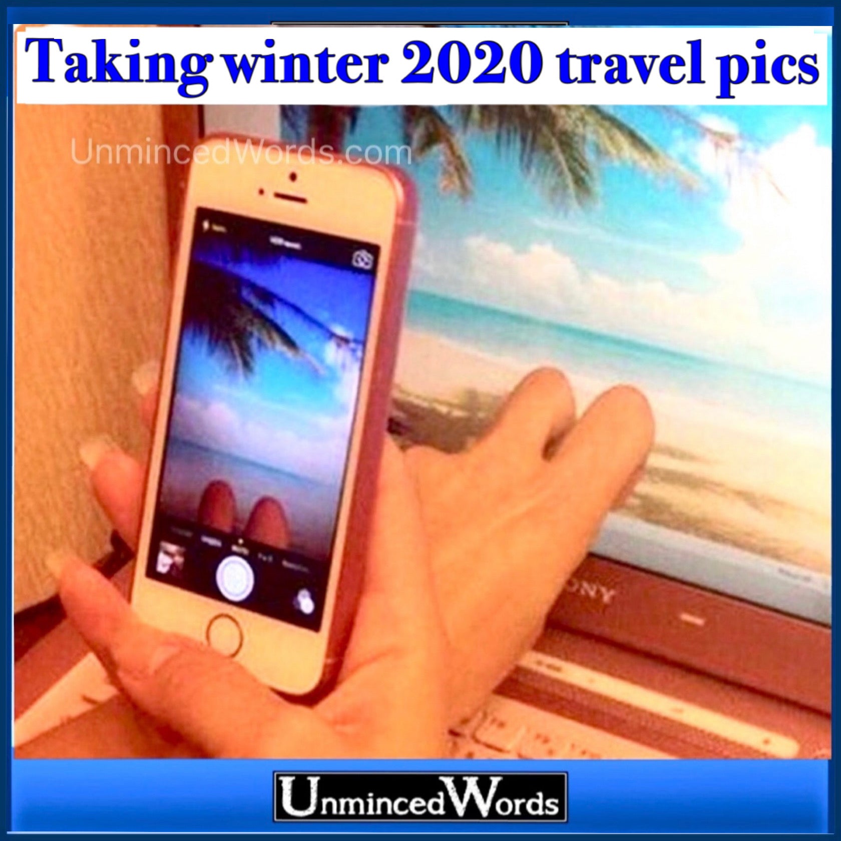 Taking My 2020 Winter Vacation Pics.