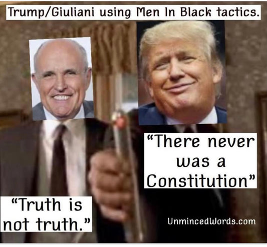 The Trump-Giuliani strategy is Political Science Fiction