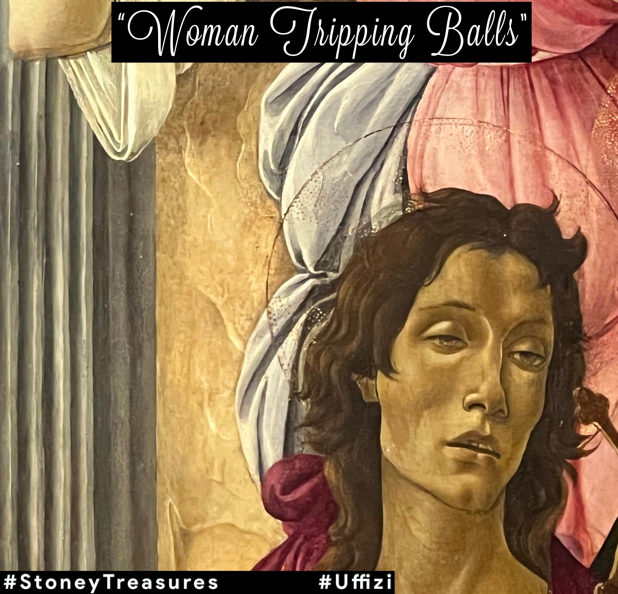 Woman Tripping Balls art