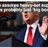 Trump assures heavy-set supporter he’s probably just ‘big boned’.