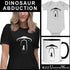 For fans of dinosaurs, ufo’s, space and creative art, I am always excited to share: DINO ABDUCTION