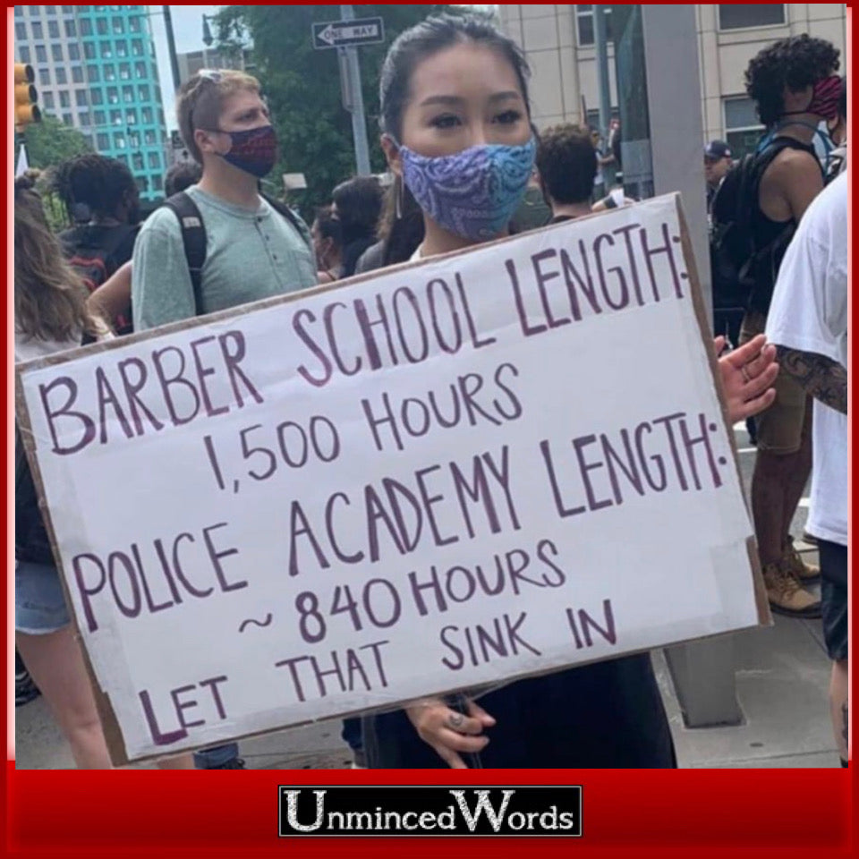 Barber School length vs Police Academy length