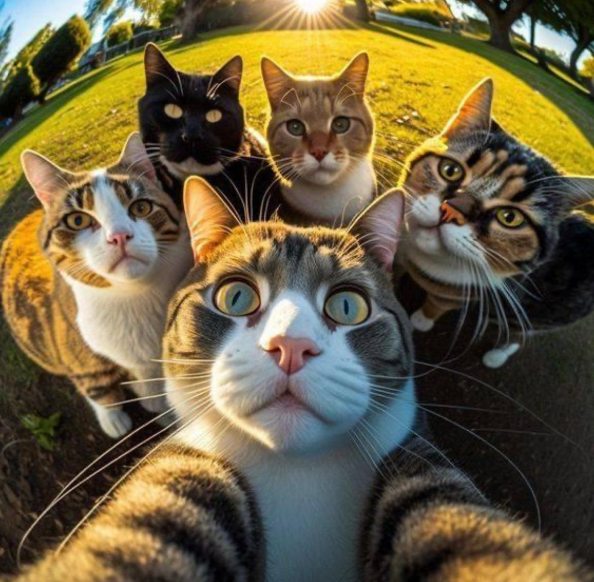 Cat selfie for your Caturday