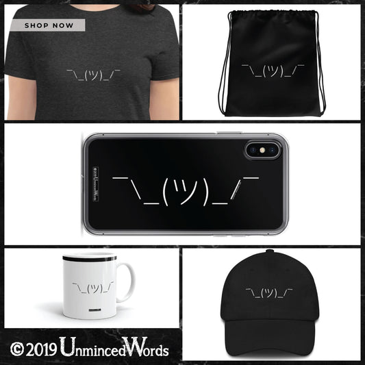 The Shrug ASCII Collection