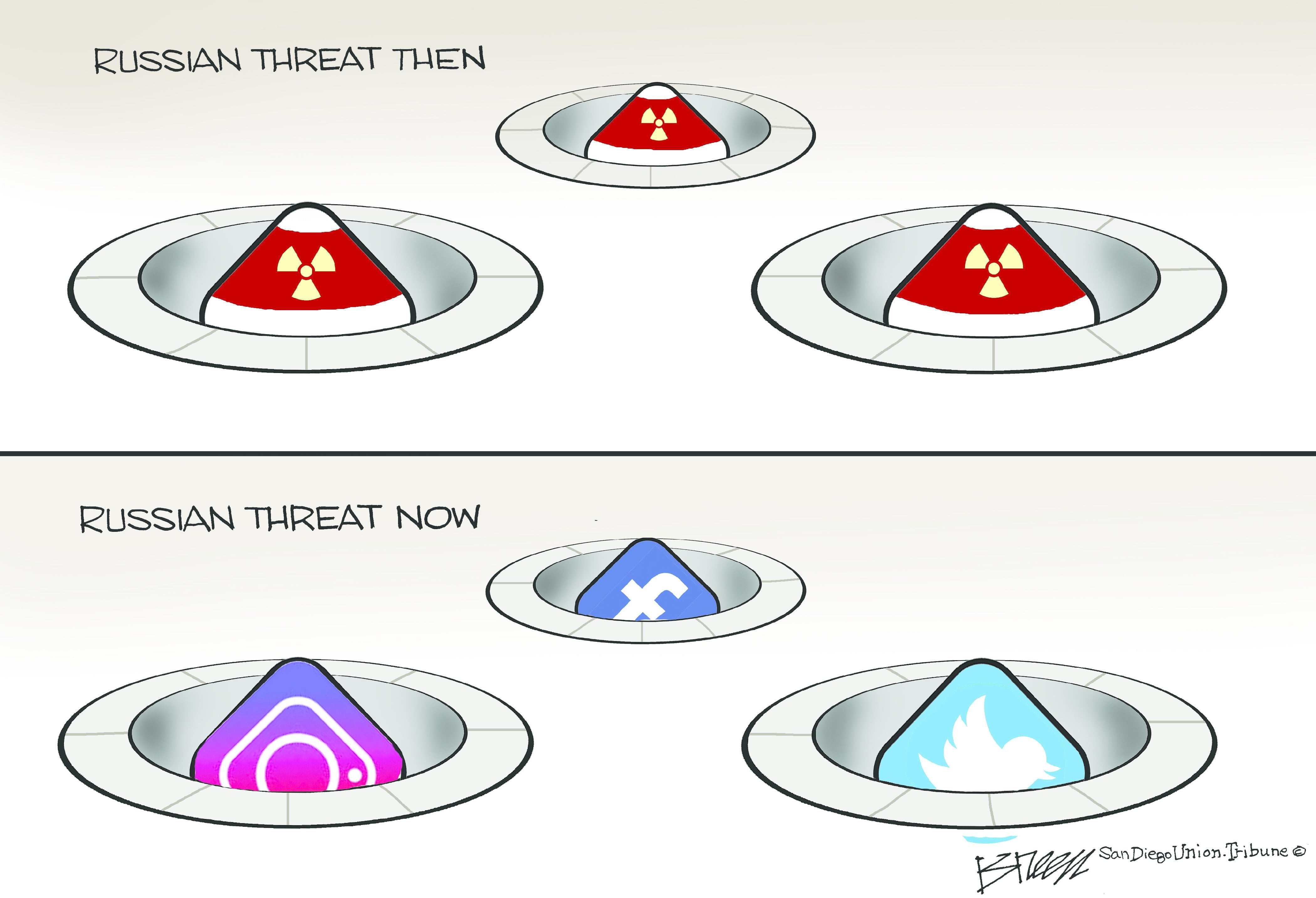 Russian threat then and now. click the link and be transported to UnmincedWords.com and what else we have to say.