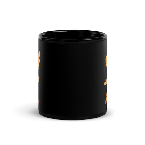 Fried - Black Glossy Mug