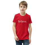 Believe - Youth Short Sleeve T-Shirt