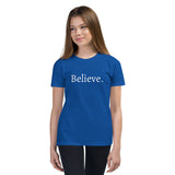 Believe - Youth Short Sleeve T-Shirt