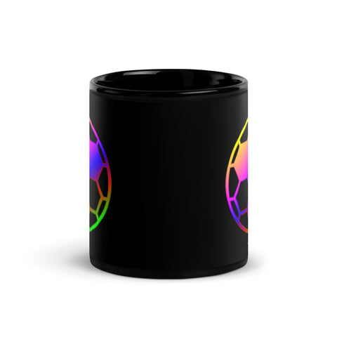 Soccer DNA - Black Glossy Mug