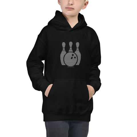 Bowling - Kids Hoodie - Unminced Words