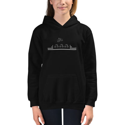 Biker Jump - Kids Hoodie