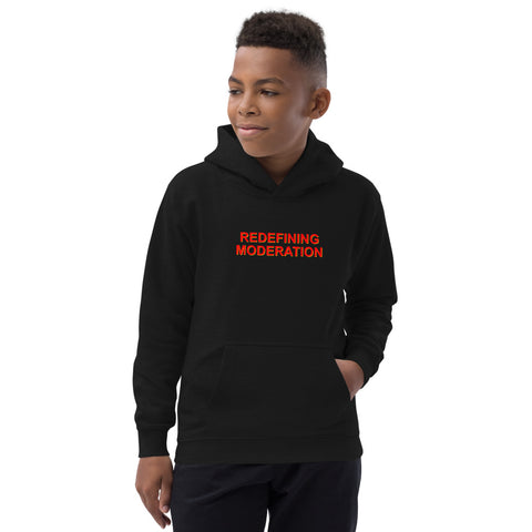 Redefining Moderation - Kids Hoodie