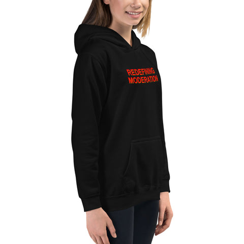 Redefining Moderation - Kids Hoodie