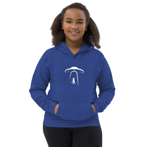 Dino Abduction - Kids Hoodie