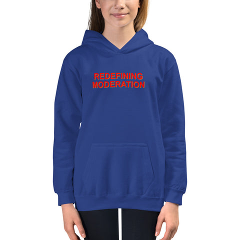 Redefining Moderation - Kids Hoodie