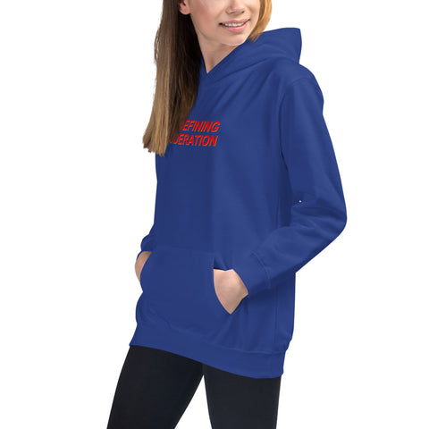 Redefining Moderation - Kids Hoodie