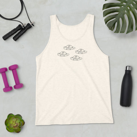 Indica Aliens - Unisex Tank Top