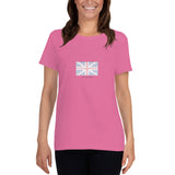 Union Flag ASCII - Women's short sleeve t-shirt - Unminced Words