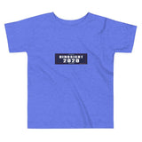 Hindsight Blue - Toddler Short Sleeve Tee - Unminced Words