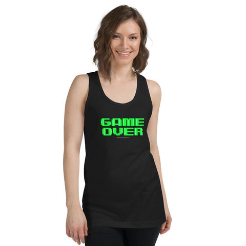 Game Over - tank top - Unminced Words