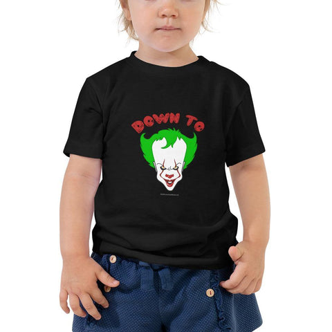 Down To Clown - Toddler Short Sleeve Tee - Unminced Words