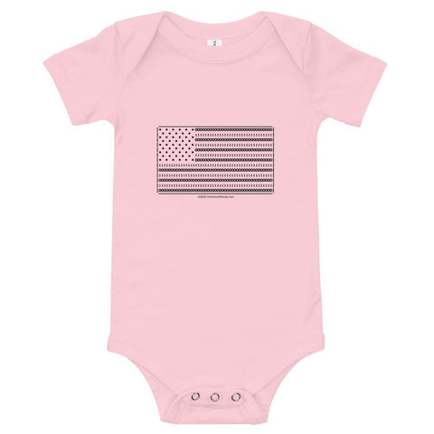 The American Flag - Onesie - Unminced Words