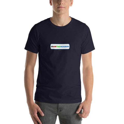 #IAMTHEREASON - Short-Sleeve Men's T-Shirt - Unminced Words