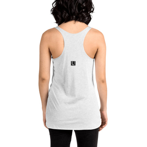 Gandhi - Women's Racerback Tank - Unminced Words