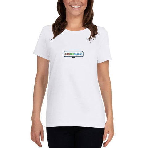 #IAMTHEREASON - Women's short sleeve t-shirt - Unminced Words