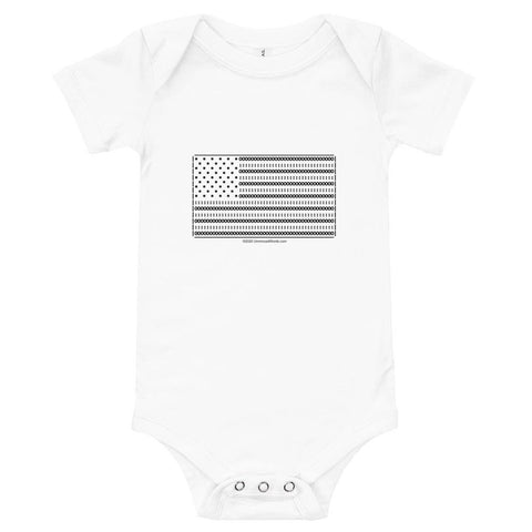 The American Flag - Onesie - Unminced Words