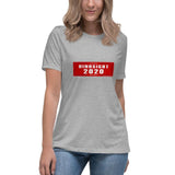 Hindsight Red - Women's Relaxed T-Shirt - Unminced Words