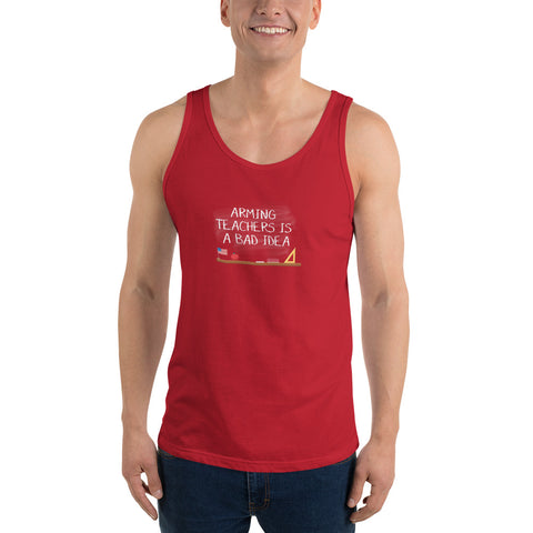 Arming Teachers - Men's Tank Top - Unminced Words