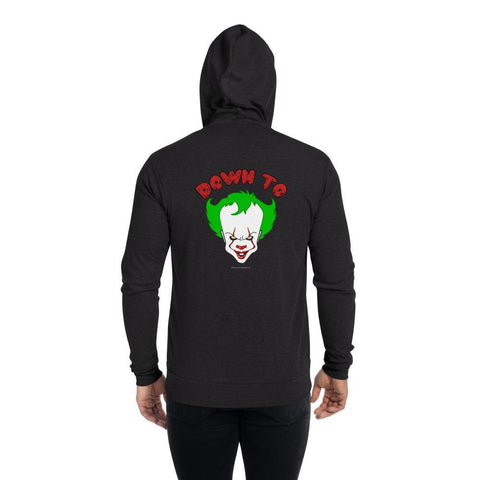 Down To Clown - Zip Hoodie - Unminced Words