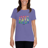 Jerry Says Relax - Women's short sleeve t-shirt - Unminced Words