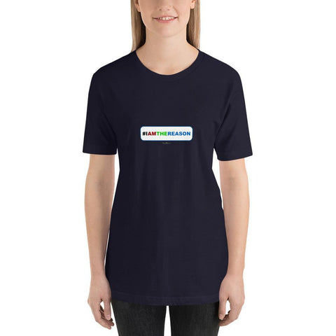 #IAMTHEREASON -  Short-Sleeve Ladies' T-Shirt - Unminced Words