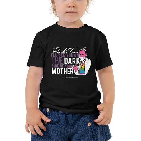 Pink Freud - Toddler Short Sleeve Tee - Unminced Words