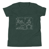 How To Leapfrog - Youth Short Sleeve T-Shirt - Unminced Words