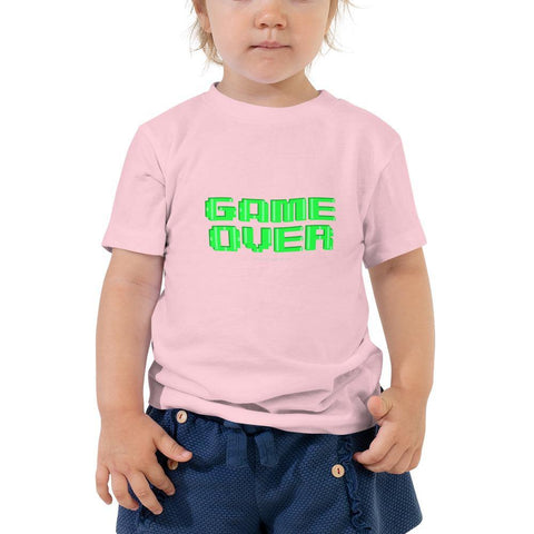 Game Over - Toddler Short Sleeve Tee - Unminced Words