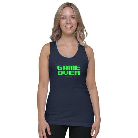 Game Over - tank top - Unminced Words