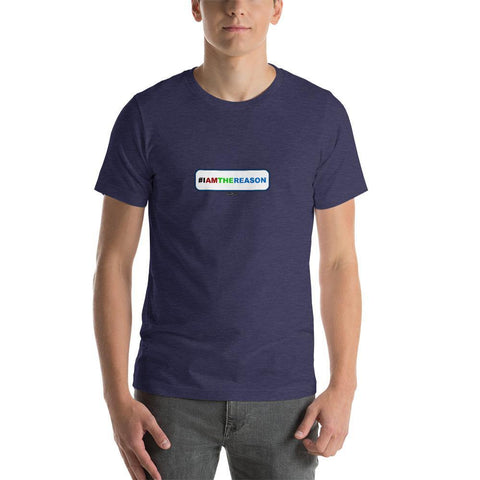 #IAMTHEREASON - Short-Sleeve Men's T-Shirt - Unminced Words