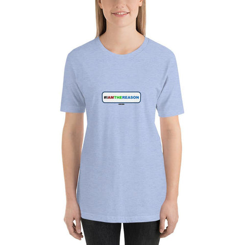 #IAMTHEREASON -  Short-Sleeve Ladies' T-Shirt - Unminced Words