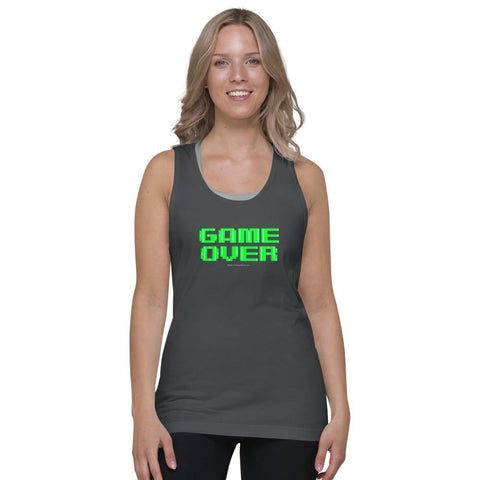 Game Over - tank top - Unminced Words