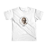 Gandhi - Short sleeve kids t-shirt - Unminced Words