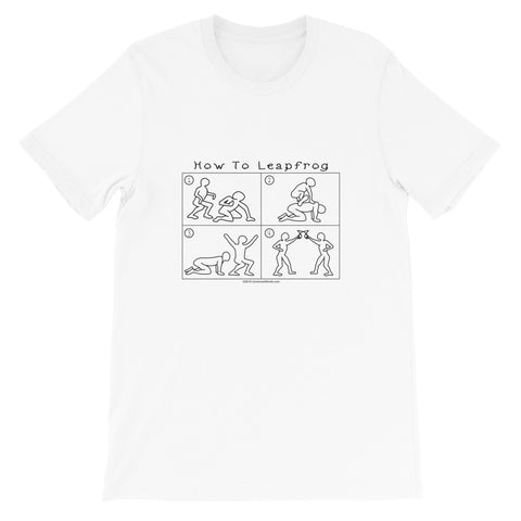 How To Leapfrog - Short-Sleeve Men's T-Shirt - Unminced Words