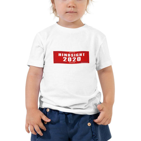 Hindsight Red - Toddler Short Sleeve Tee - Unminced Words