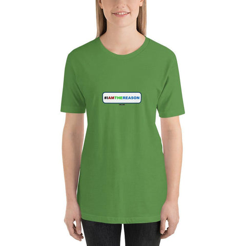 #IAMTHEREASON -  Short-Sleeve Ladies' T-Shirt - Unminced Words