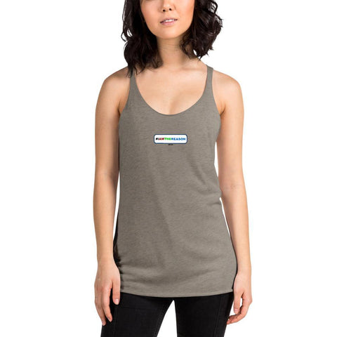 #IAMTHEREASON - Women's Racerback Tank - Unminced Words